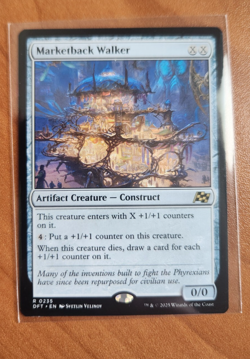 Magic MTG Marketback Walker DFT 0235 Regular Rare - NM condition - Image 1