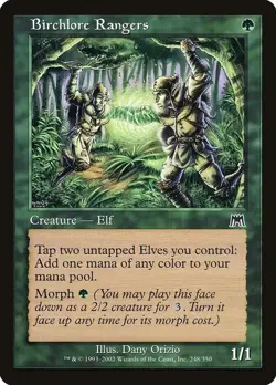 MTG Birchlore Rangers Onslaught ONS Magic Gathering - Image 1