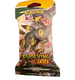 Pokemon Trading Card Game Evolving Skies Booster Pack TCG - Sealed Unopened New - Image 1