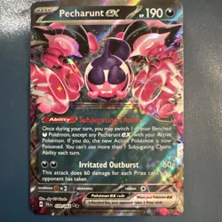 Pecharunt ex 39/64 SV: Shrouded Fable Double Rare Holo Pokemon TCG NM - Image 1