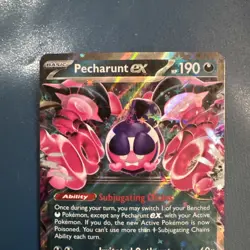 Pecharunt ex 39/64 SV: Shrouded Fable Double Rare Holo Pokemon TCG NM - Image 3