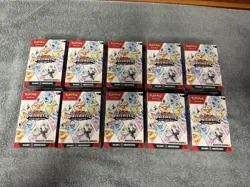 Pokemon Scarlet & Violet Prismatic Evolutions Booster Bundle Lot of 10 - Image 1