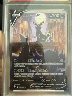 PSA 10 Pokemon Umbreon V 189/203 Alt Art Evolving Skies GEM MINT Sword & Shield - Image 2