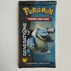 [FAST SHIP] Pokemon Generations Sealed Booster Pack 20th Anniversary - Blastoise - Image 2