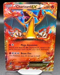 Pokemon 2014 XY Charizard EX #XY17 Black Star Promo Holo Rare MP - Image 1