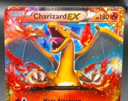 Pokemon 2014 XY Charizard EX #XY17 Black Star Promo Holo Rare MP - Image 3