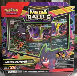 Pokemon TCG: Mega Battle Deck: Mega Gengar EX - Factory Sealed - Image 1