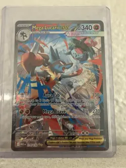 Mega Lucario Ex 179/133 SIR Pokemon Mega Evolution - Near Mint UNGRADED - Image 2