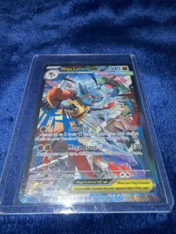 Mega Lucario Ex 179/133 SIR Pokemon Mega Evolution - Near Mint UNGRADED - Image 3