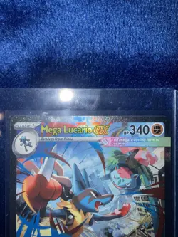 Mega Lucario Ex 179/133 SIR Pokemon Mega Evolution - Near Mint UNGRADED - Image 4