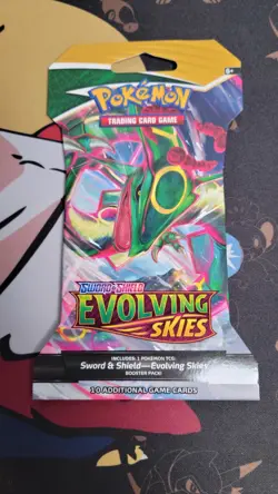 Pokemon - Evolving Skies Sleeved Booster Pack Sealed - Image 1