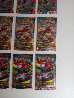 Pokemon Mega Evolution Booster Packs Lot 12 Unopened Factory Sealed - Image 5