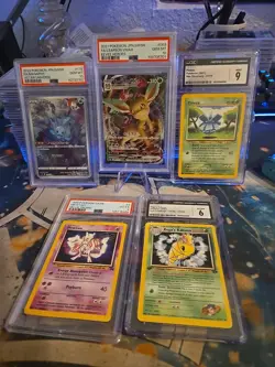 Pokemon PSA 10 English JAP, CGC Slabs 1st Edition Promo 1999-2022 LOT - Image 1