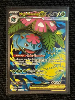 Mega Venusaur ex - 155/132 NM Ultra Rare (EN) - Pokemon TCG ME01: Mega Evolution - Image 1