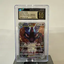 CGC 10 PRISTINE Lucario Vstar SWSH291 Pokemon Black Star Promos 2023 English - Image 1