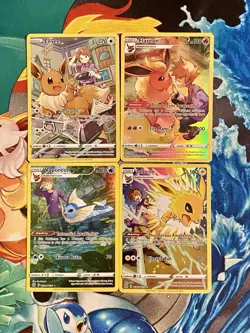 Pokemon Brilliant Stars Eeveelution Trainer Gallery Set! TG01, TG02, TG04, TG11 - Image 1