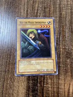 Yu-Gi-Oh! Neo the Magic Swordsman SYE-012 1st Edition Heavy Played 1996 - Image 1