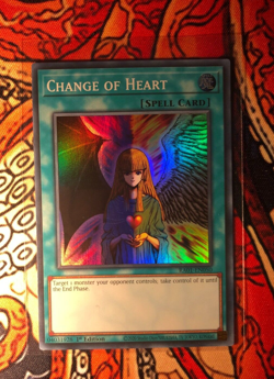 Change Of Heart :: Super Rare :: RA01-EN050 1st Ed YuGiOh - Image 1
