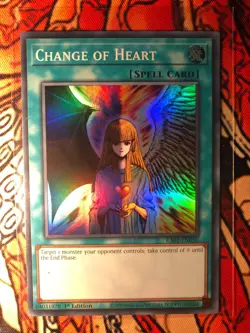 Change Of Heart :: Super Rare :: RA01-EN050 1st Ed YuGiOh - Image 2