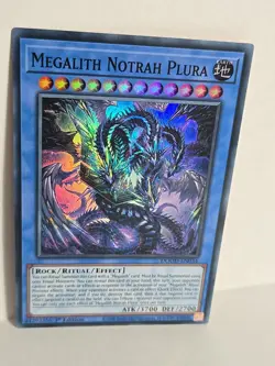 Yu-Gi-Oh Doom Of Dimensions Megalith Notrah Plura Super Rare DOOD-EN034 NM!!! - Image 1