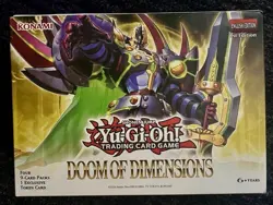 Yu-Gi-Oh! Doom of Dimensions Booster Box English FACTORY SEALED! TCG TCC Yugioh - Image 1