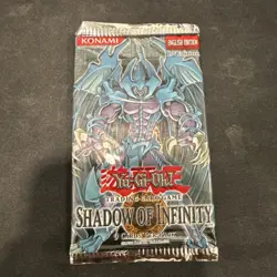 Konami Yu-Gi-Oh! Shadow Of Infinity English 1st Edition Sealed Booster Pack - Image 1