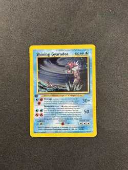 Pokemon Neo Revelation 1st Edition Shining Gyarados Card 65/64 Secret Holo - Image 1