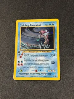 Pokemon Neo Revelation 1st Edition Shining Gyarados Card 65/64 Secret Holo - Image 5