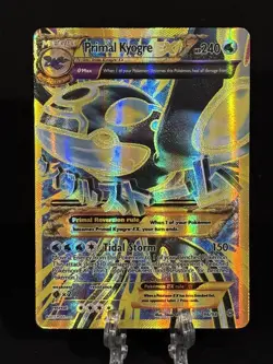 Primal Kyogre EX Shiny Full Art Holo Ultra Rare Card 96/98 XY-Ancient Origins - Image 1