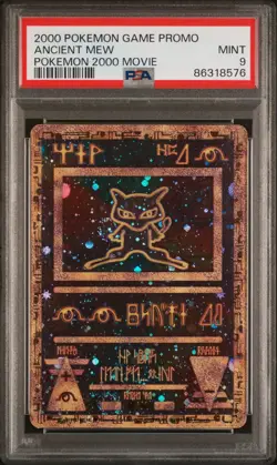 PSA 9 2000 Movie Ancient Mew 'The Power Of One' Promo Pokemon Card - Mint! - Image 1