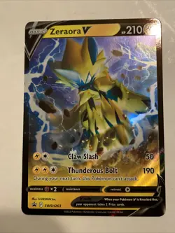Pokemon TCG Full Art Holo Rare V Mixed Card Lot #1 - Image 2