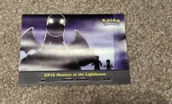 EP13 Mystery at the Lighthouse - TOPPS Blue LOGO - POKEMON CARD - Image 1