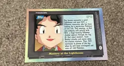 EP13 Mystery at the Lighthouse - TOPPS Blue LOGO - POKEMON CARD - Image 2