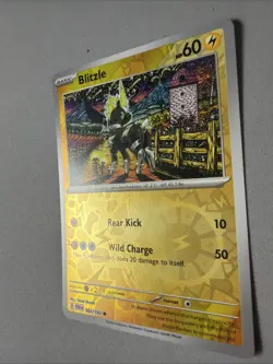 Pokemon TCG * Paradox Rift * 62/182 Blitzle REVERSE HOLO Common * FRESH PK - Image 2