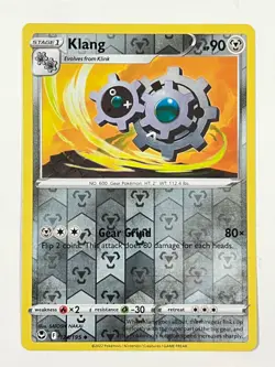 Klang 124/195 Reverse Holo Uncommon Silver Tempest Pokemon Pack Fresh - Image 1