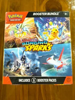 Pokemon TCG Scarlet & Violet SURGING SPARKS Booster Bundle SEALED ? - Image 1