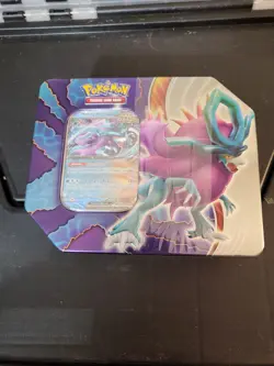 Pokemon TCG Paradox Destinies Walking Wake ex Tin New Sealed - Image 1