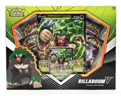 Pokemon TCG Rillaboom V Galar Partners Box Factory Sealed Cosmic Eclipse - Image 1