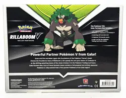 Pokemon TCG Rillaboom V Galar Partners Box Factory Sealed Cosmic Eclipse - Image 2