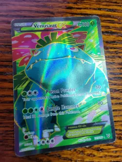 Venusaur EX 141/146 - XY Base Set - Full Art Ultra Rare Holo 2014 Pokemon MP - Image 2