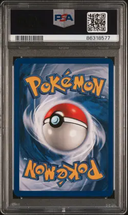 2000 Pokemon 1st EDITION Dark Golbat #24/82 Non-Holo Team Rocket PSA 9 - Image 2