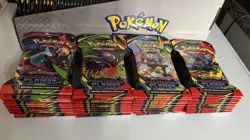 Pokemon Mega Evolution Phantasmal Flames Sleeved Booster Pack Lot x40 Packs - Image 1