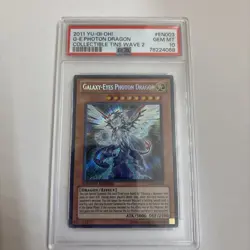 Yu-Gi-Oh! Galaxy-Eyes Photon Dragon CT08-EN003 Limited Edition PSA 10 Gem Mint - Image 2