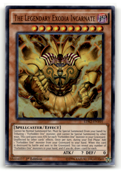 The Legendary Exodia Incarnate LDK2-ENY01 Ultra Rare Legendary Decks II LP - Image 1