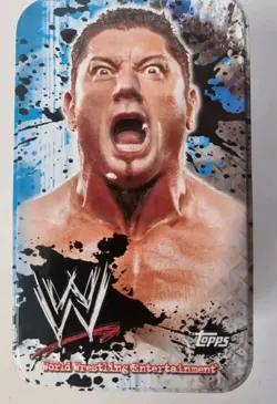 Trading Cards WWE Wrestling: Bautista Topps 2007 Collector Tin | Pre-Owned (A625 - Image 2