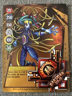 Bakugan: Gundalian Invaders| Calming Earth 🥉Copper Gate Card | 18/47e - Image 2
