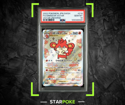 PSA 10 Simisear VSTAR SAR 214/172 S12a VSTAR Universe Pokemon Card Japanese 2022 - Image 1