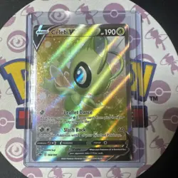 SWSH06: Chilling Reign #160/198 Celebi V (Full Art) Pokemon Card TCG - Image 1