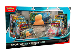 5X Pokemon Trading Card Game Snorlax ex + Blissey ex Special Collection Box Q - Image 3