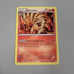 Ninetales 21/113 MP RARE Non Holo Legendary Treasures Pokemon TCG Card - Image 1